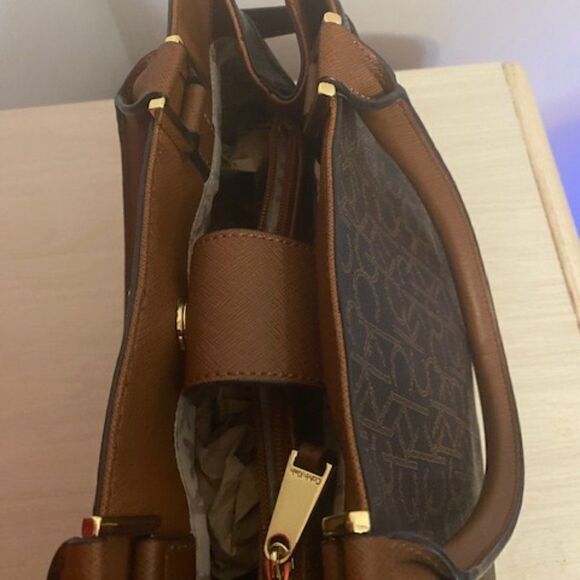 Calvin Klein Brown Satchel - Picture 3 of 6